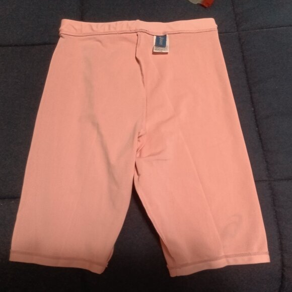 NWOT PINK ASICS, SIZE "O" COMPRESSION / JAMMER ATHLETIC SWIM (Approx.34") - Picture 7 of 8